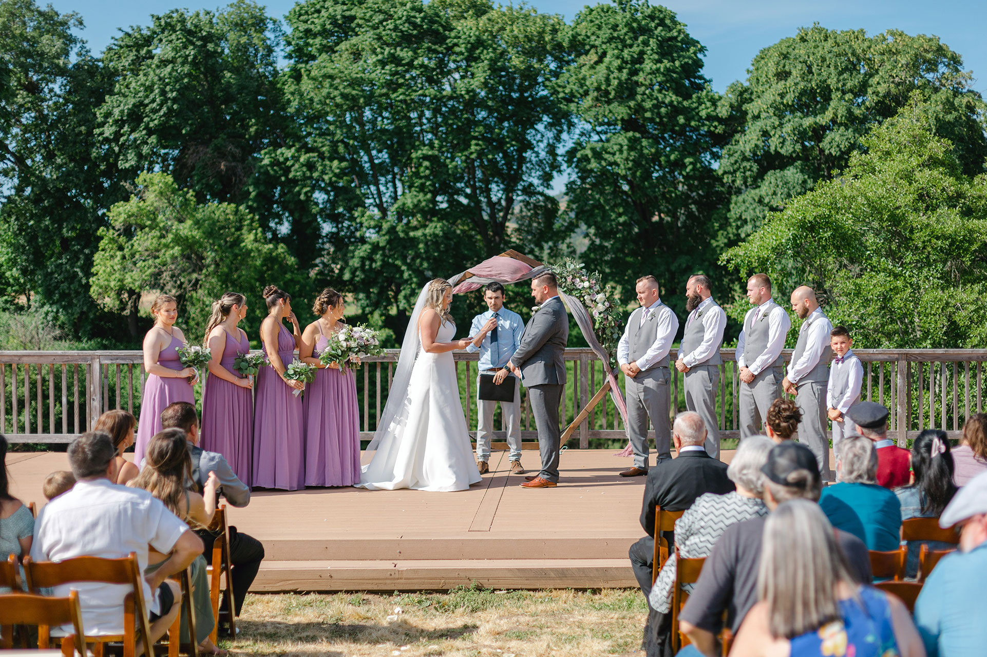 Richwine Vineyards event moment